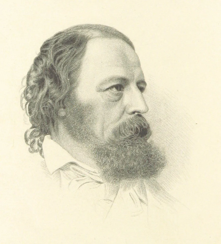 An illustration from The Works of Alfred Tennyson, etc, 1872, leaf 12