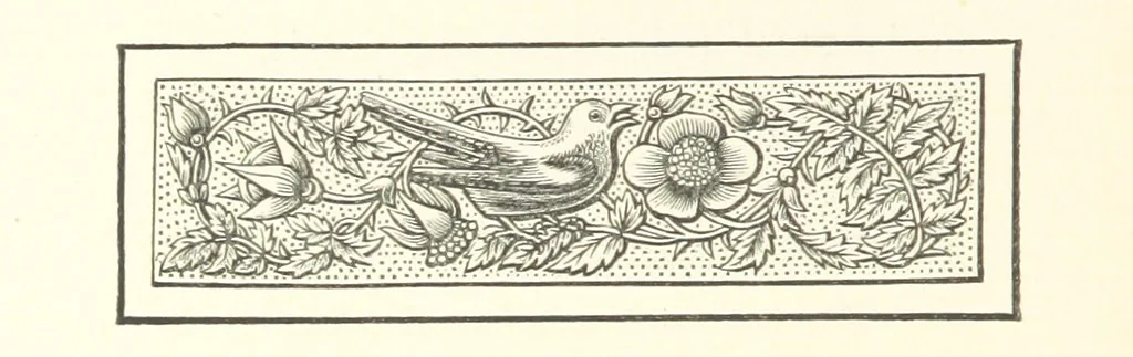 An illustration from The Works of Alfred Tennyson, etc, 1872, leaf 36
