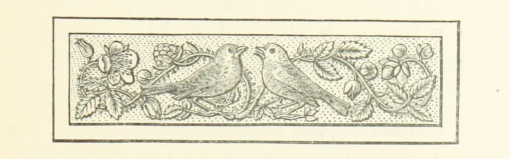 An illustration from The Works of Alfred Tennyson, etc, 1872, leaf 43