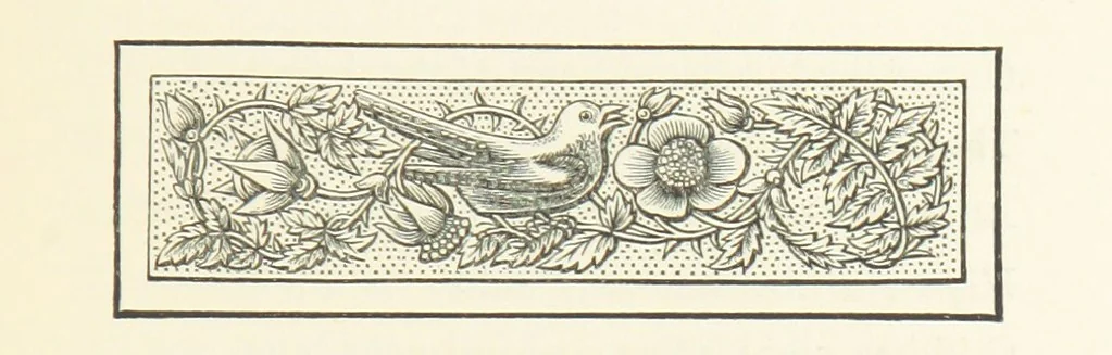 An illustration from The Works of Alfred Tennyson, etc, 1872, leaf 75