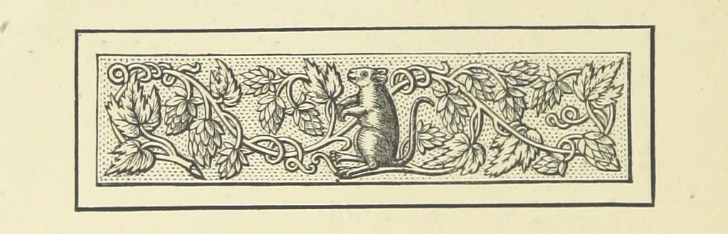 An illustration from The Works of Alfred Tennyson, 1877, leaf 188