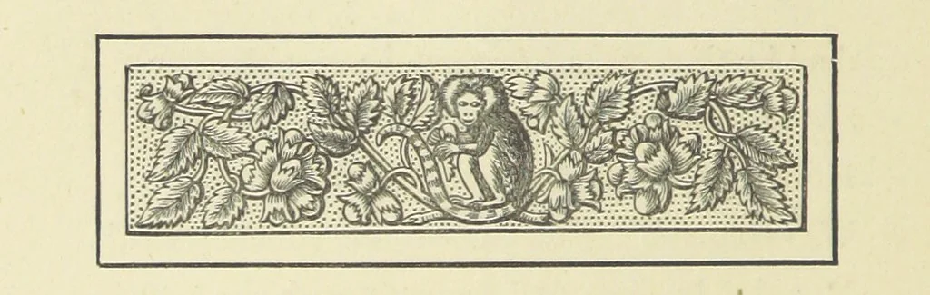 An illustration from The Works of Alfred Tennyson, 1877, leaf 206