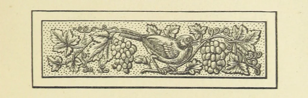 An illustration from The Works of Alfred Tennyson, 1877, leaf 21