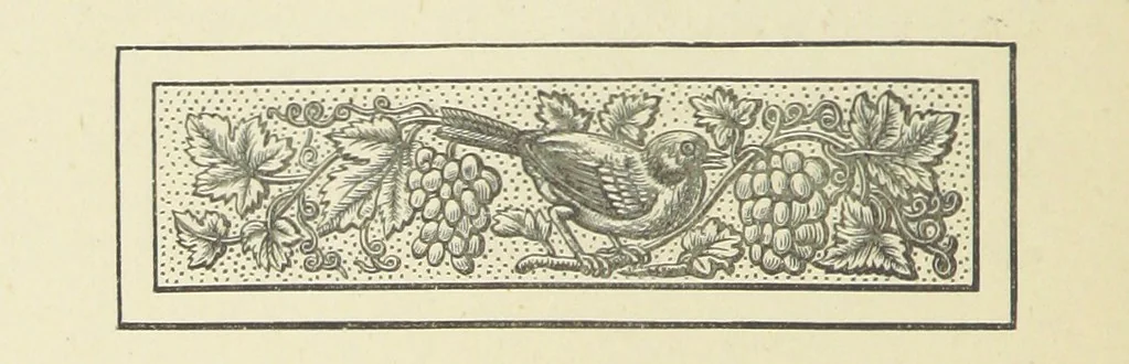 An illustration from The Works of Alfred Tennyson, 1877, leaf 286