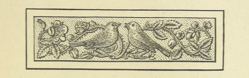 An illustration from The Works of Alfred Tennyson, 1877, leaf 29