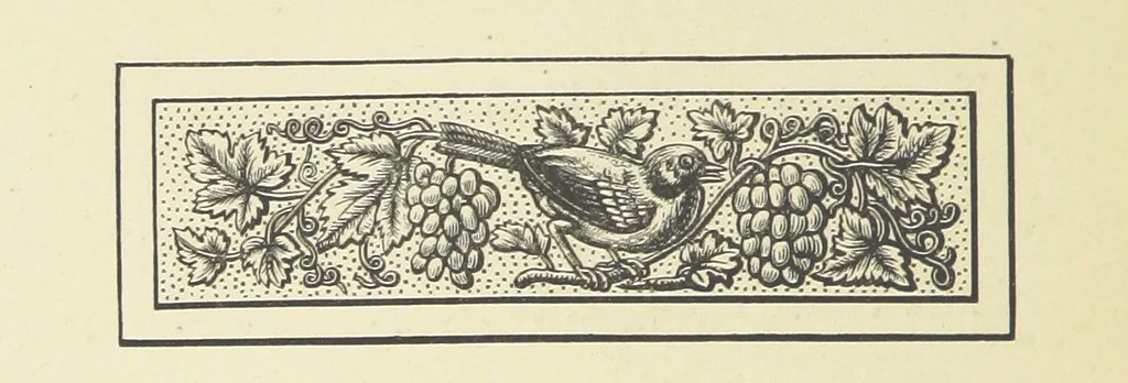 An illustration from The Works of Alfred Tennyson, 1877, leaf 292