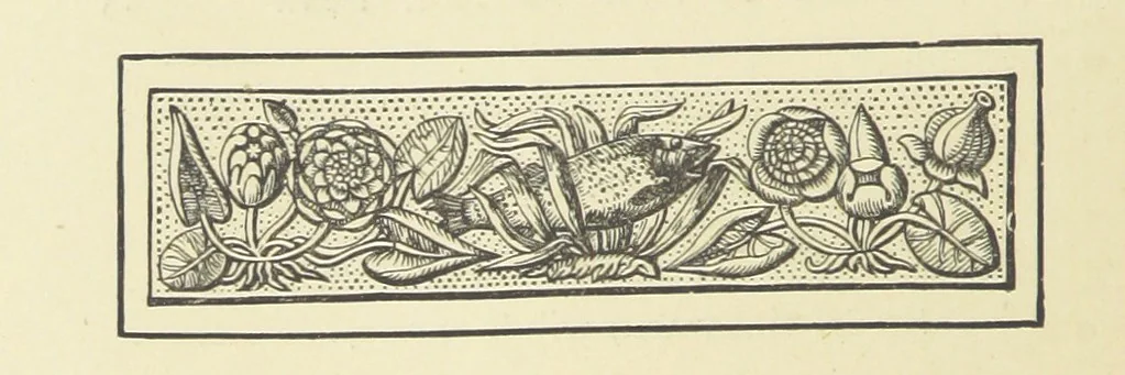 An illustration from The Works of Alfred Tennyson, 1877, leaf 34