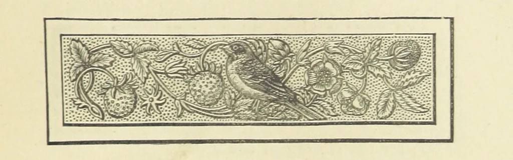 An illustration from The Works of Alfred Tennyson, 1877, leaf 41