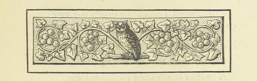 An illustration from The Works of Alfred Tennyson, 1877, leaf 45