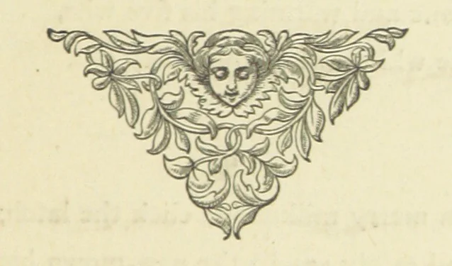 An illustration from The Works of Alfred Tennyson, 1877, leaf 49