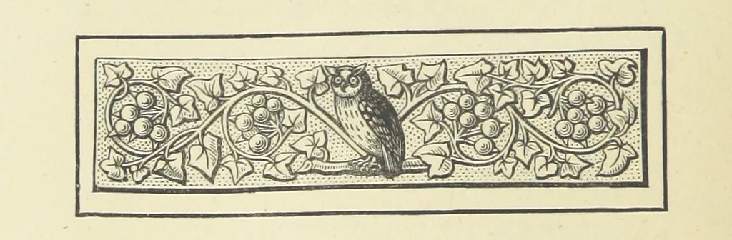 An illustration from The Works of Alfred Tennyson, 1877, leaf 50