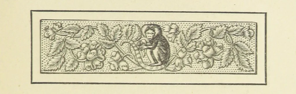 An illustration from The Works of Alfred Tennyson, 1877, leaf 95
