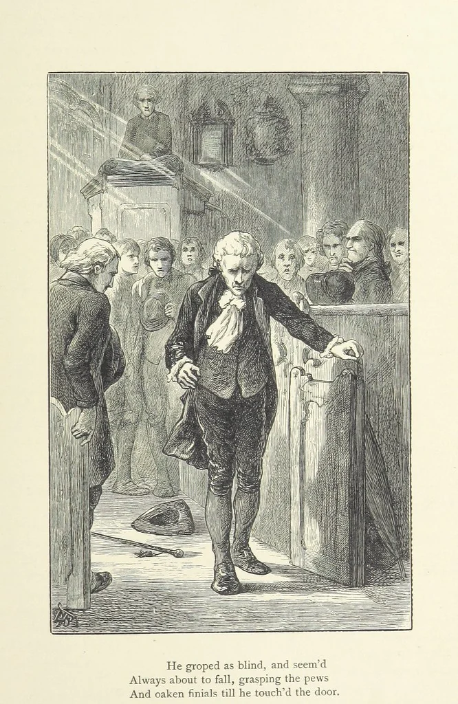 An illustration from The Works of Alfred Tennyson ... With portrait and ... illustrations, 1881, leaf 209