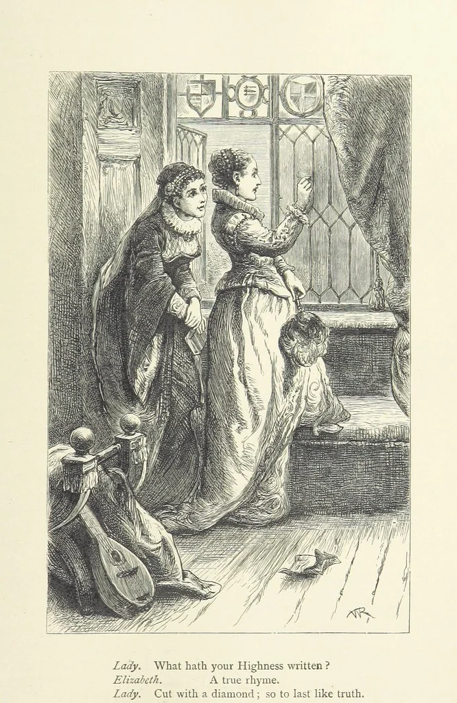 An illustration from The Works of Alfred Tennyson ... With portrait and ... illustrations, 1881, leaf 639