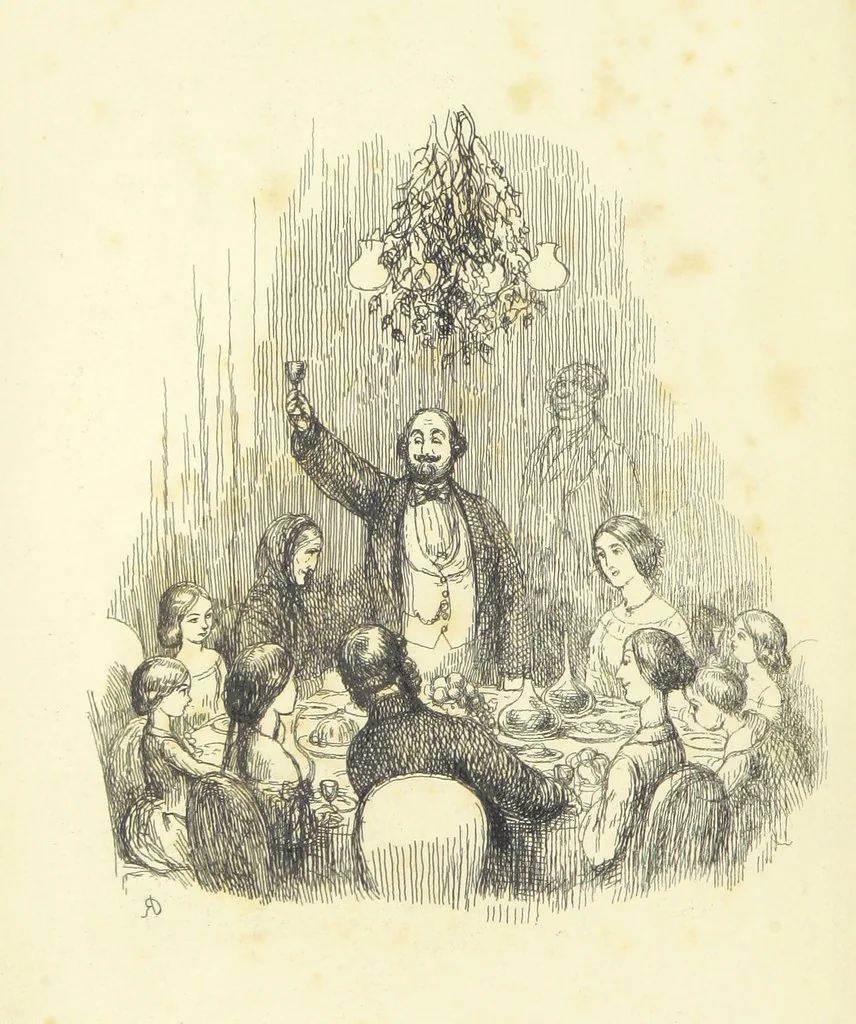 An illustration from The Works of William Makepeace Thackeray. [Library Edition, 1869, leaf 10