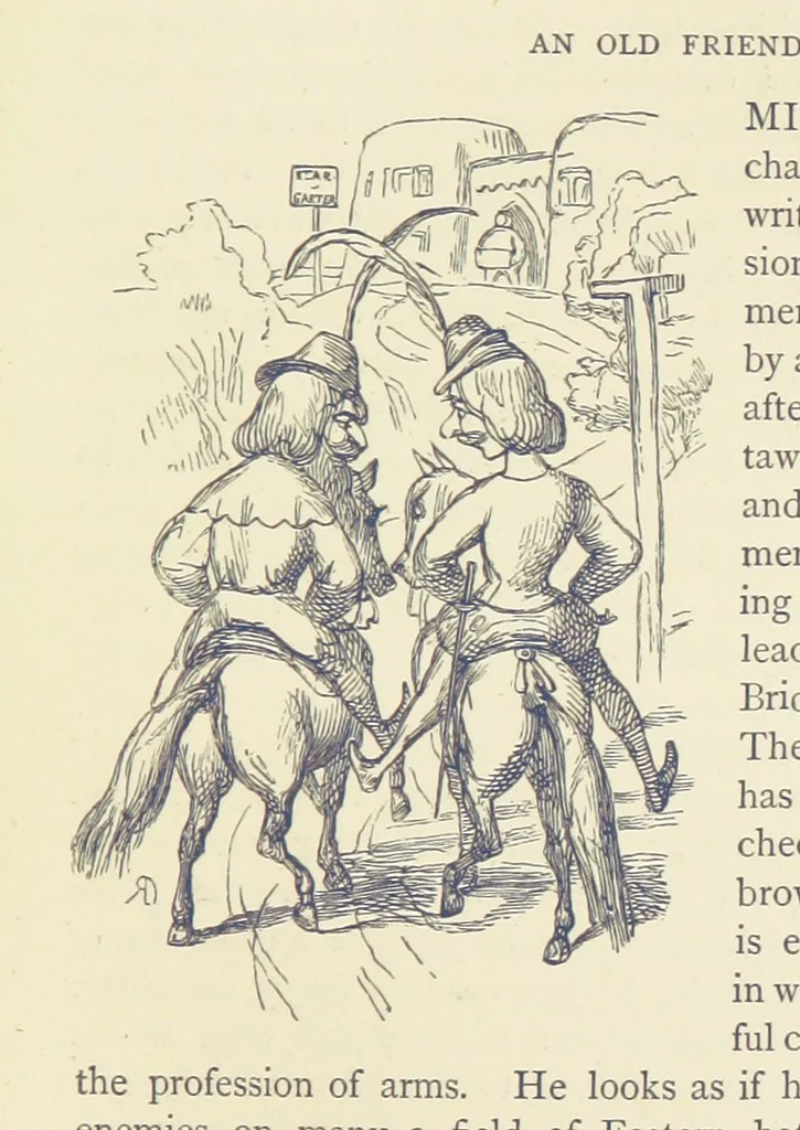 An illustration from The Works of William Makepeace Thackeray. [Library Edition, 1869, leaf 179