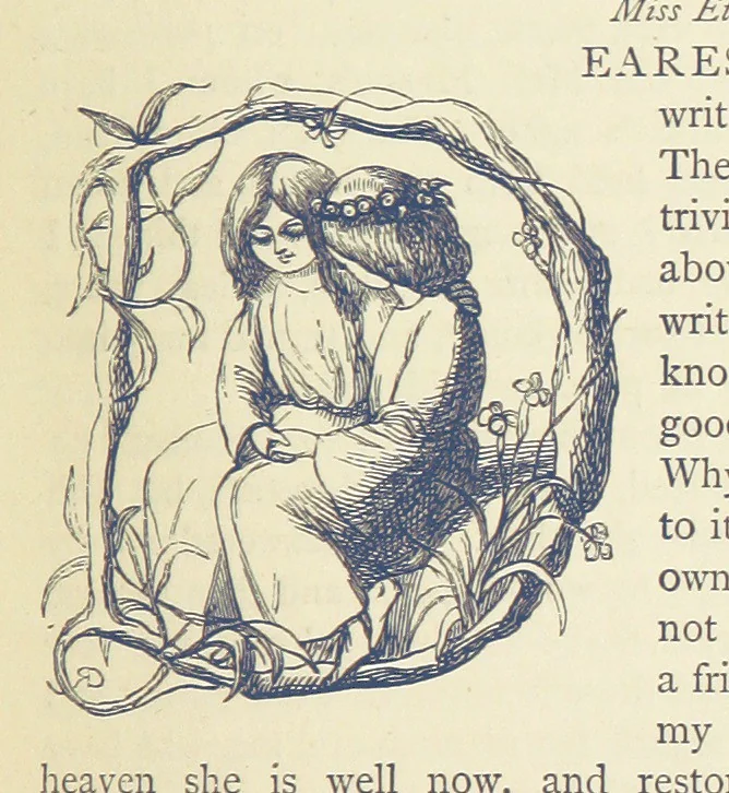 An illustration from The Works of William Makepeace Thackeray. [Library Edition, 1869, leaf 385
