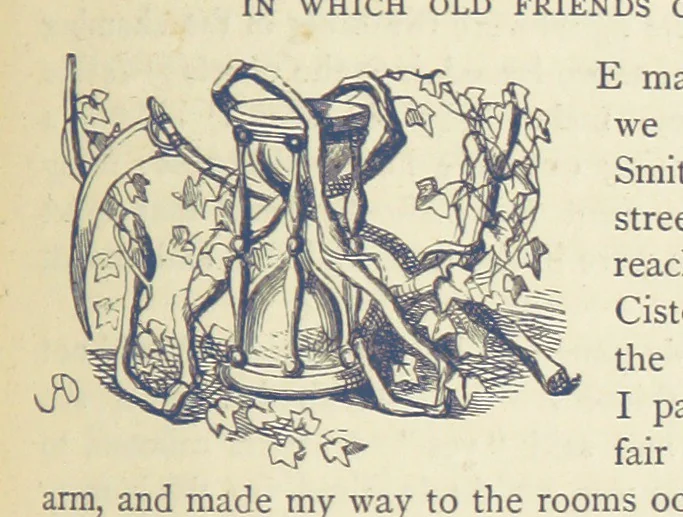 An illustration from The Works of William Makepeace Thackeray. [Library Edition, 1869, leaf 491