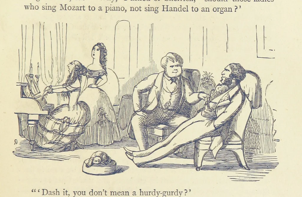An illustration from The Works of William Makepeace Thackeray. [Library Edition, 1869, leaf 91