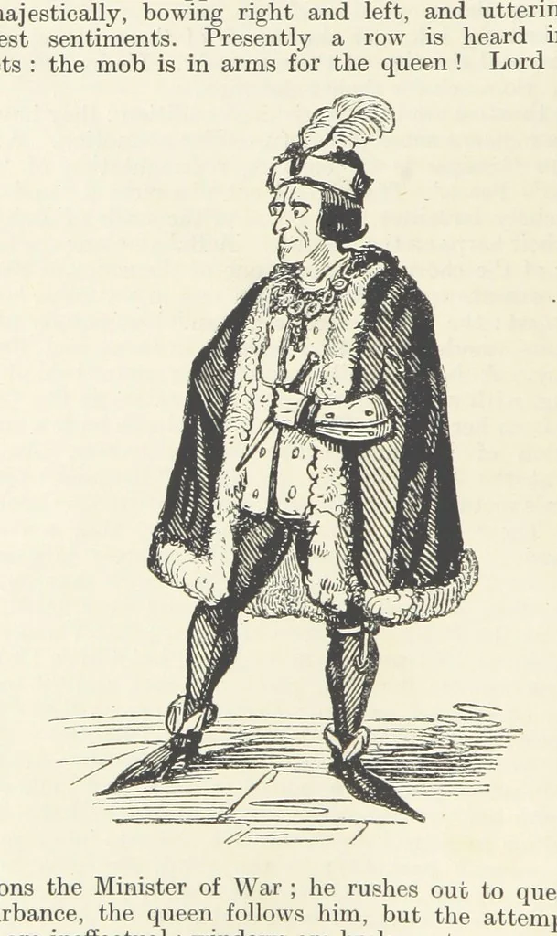 An illustration from The Oxford Thackeray. With illustrations. [Edited with introductions by George Saintsbury, leaf 102
