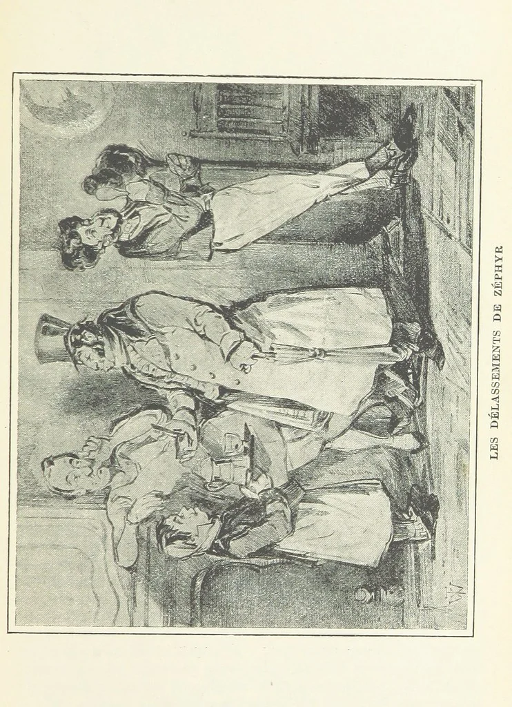 An illustration from The Oxford Thackeray. With illustrations. [Edited with introductions by George Saintsbury, leaf 129