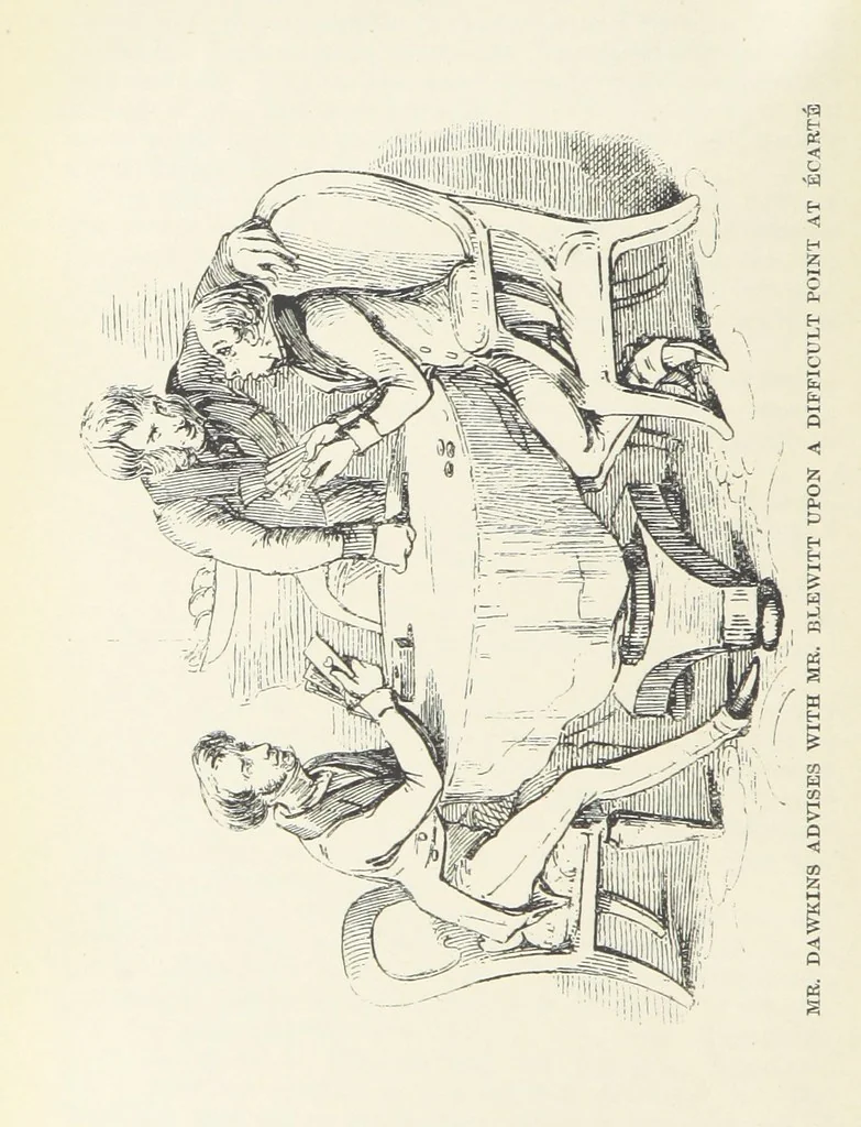 An illustration from The Oxford Thackeray. With illustrations. [Edited with introductions by George Saintsbury, leaf 266