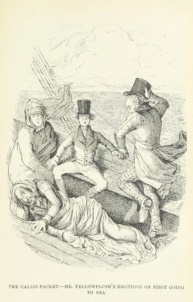 An illustration from The Oxford Thackeray. With illustrations. [Edited with introductions by George Saintsbury, leaf 285