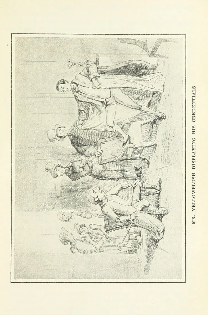 An illustration from The Oxford Thackeray. With illustrations. [Edited with introductions by George Saintsbury, leaf 337
