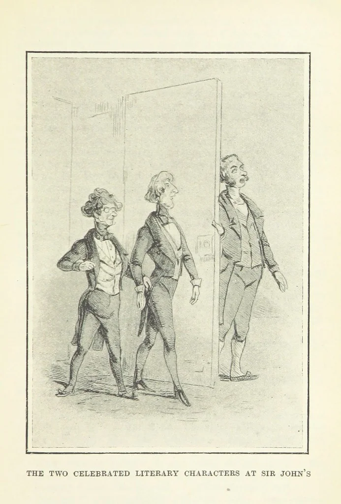 An illustration from The Oxford Thackeray. With illustrations. [Edited with introductions by George Saintsbury, leaf 369