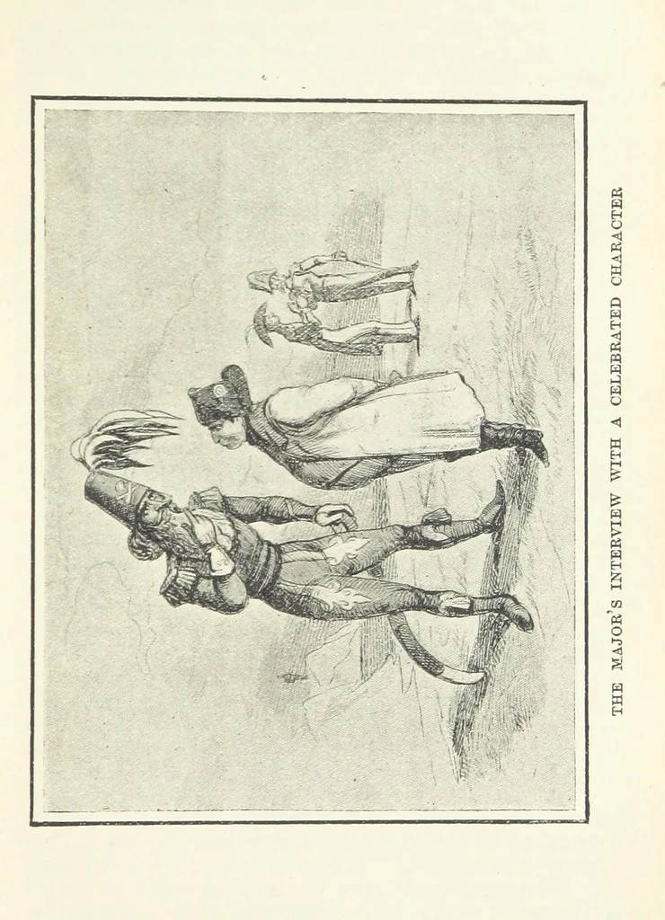 An illustration from The Oxford Thackeray. With illustrations. [Edited with introductions by George Saintsbury, leaf 425