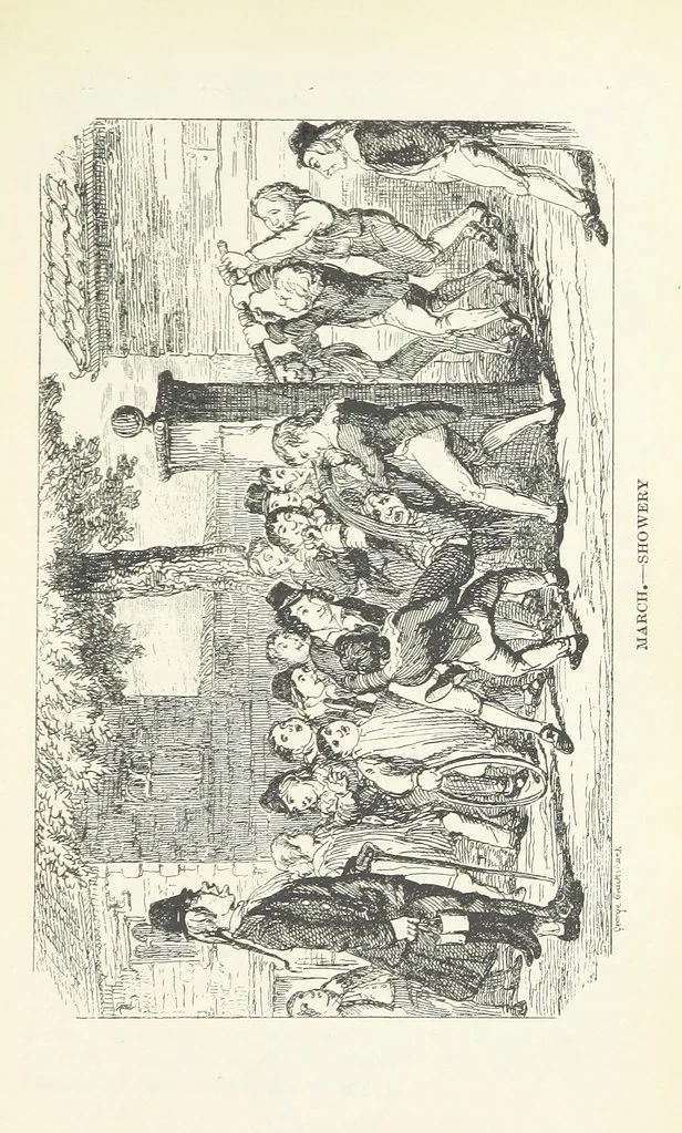 An illustration from The Oxford Thackeray. With illustrations. [Edited with introductions by George Saintsbury, leaf 497