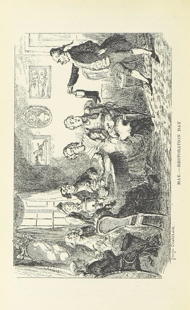 An illustration from The Oxford Thackeray. With illustrations. [Edited with introductions by George Saintsbury, leaf 508