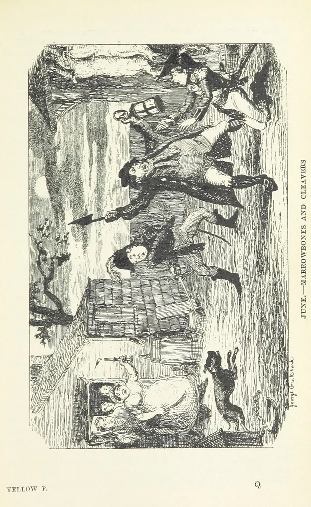 An illustration from The Oxford Thackeray. With illustrations. [Edited with introductions by George Saintsbury, leaf 513