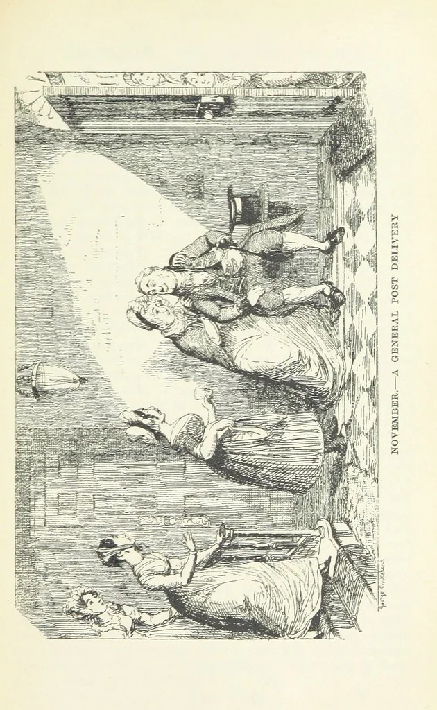 An illustration from The Oxford Thackeray. With illustrations. [Edited with introductions by George Saintsbury, leaf 543