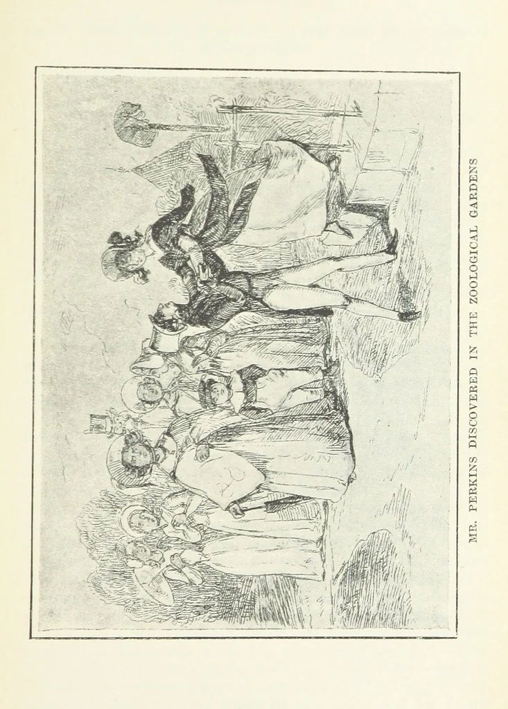 An illustration from The Oxford Thackeray. With illustrations. [Edited with introductions by George Saintsbury, leaf 571