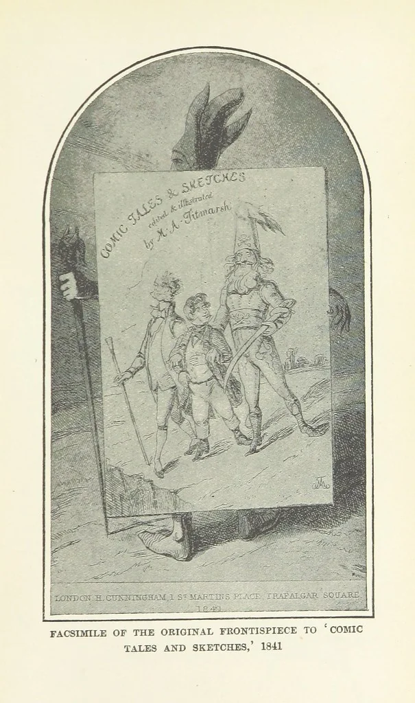 An illustration from The Oxford Thackeray. With illustrations. [Edited with introductions by George Saintsbury, leaf 63