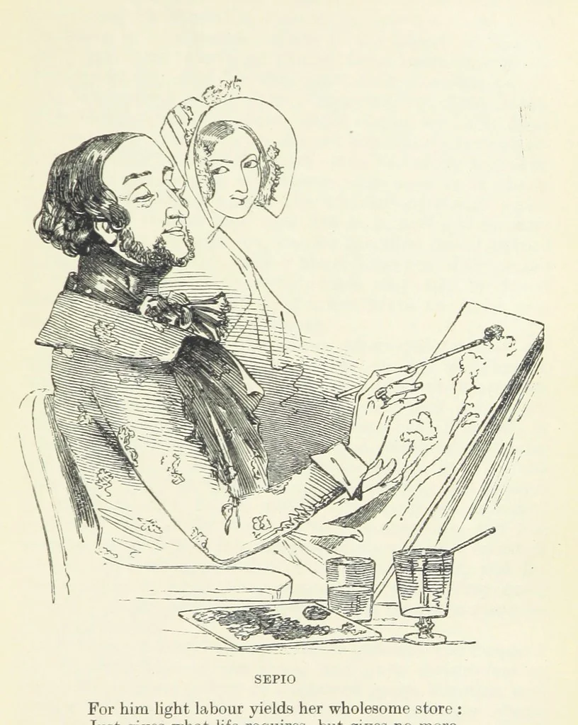 An illustration from The Oxford Thackeray. With illustrations. [Edited with introductions by George Saintsbury, leaf 641