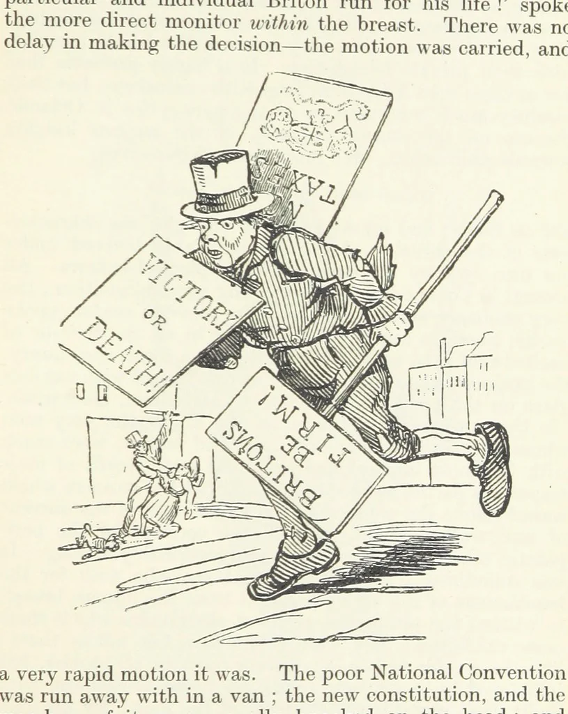 An illustration from The Oxford Thackeray. With illustrations. [Edited with introductions by George Saintsbury, leaf 83