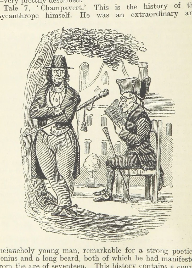 An illustration from The Oxford Thackeray. With illustrations. [Edited with introductions by George Saintsbury, leaf 98