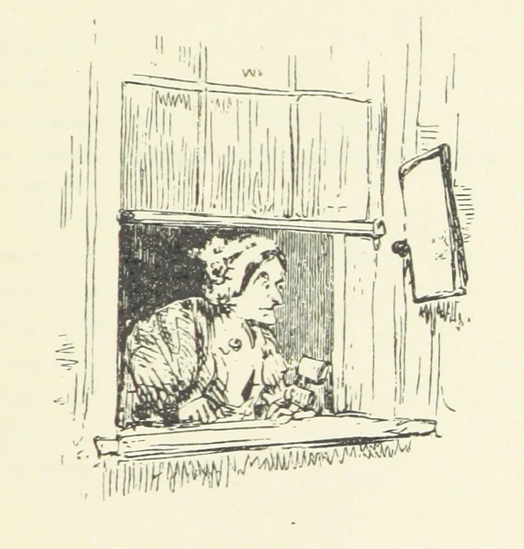 An illustration from The Oxford Thackeray. With illustrations. [Edited with introductions by George Saintsbury, leaf 109