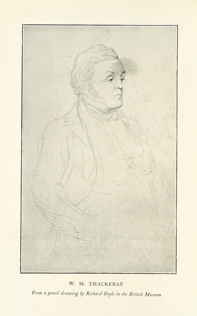 An illustration from The Oxford Thackeray. With illustrations. [Edited with introductions by George Saintsbury, leaf 12