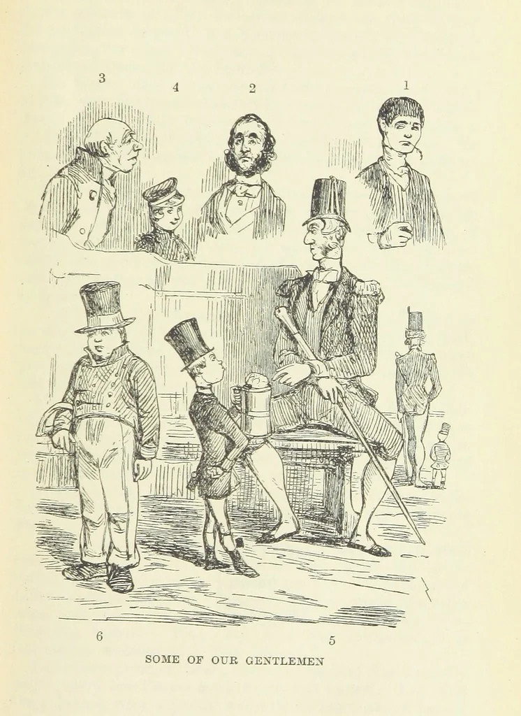 An illustration from The Oxford Thackeray. With illustrations. [Edited with introductions by George Saintsbury, leaf 131