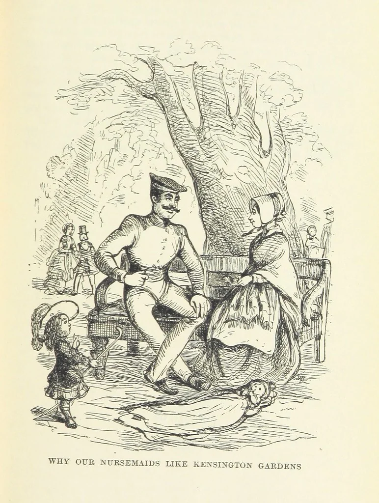 An illustration from The Oxford Thackeray. With illustrations. [Edited with introductions by George Saintsbury, leaf 135