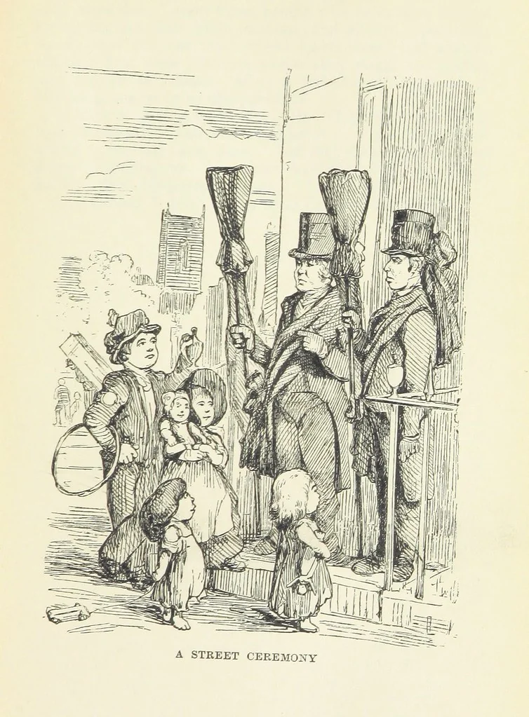 An illustration from The Oxford Thackeray. With illustrations. [Edited with introductions by George Saintsbury, leaf 139