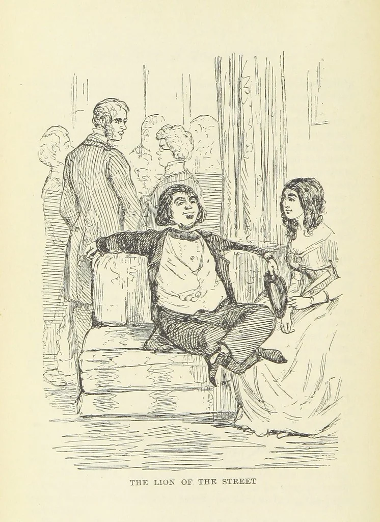 An illustration from The Oxford Thackeray. With illustrations. [Edited with introductions by George Saintsbury, leaf 154