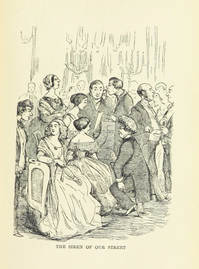 An illustration from The Oxford Thackeray. With illustrations. [Edited with introductions by George Saintsbury, leaf 165