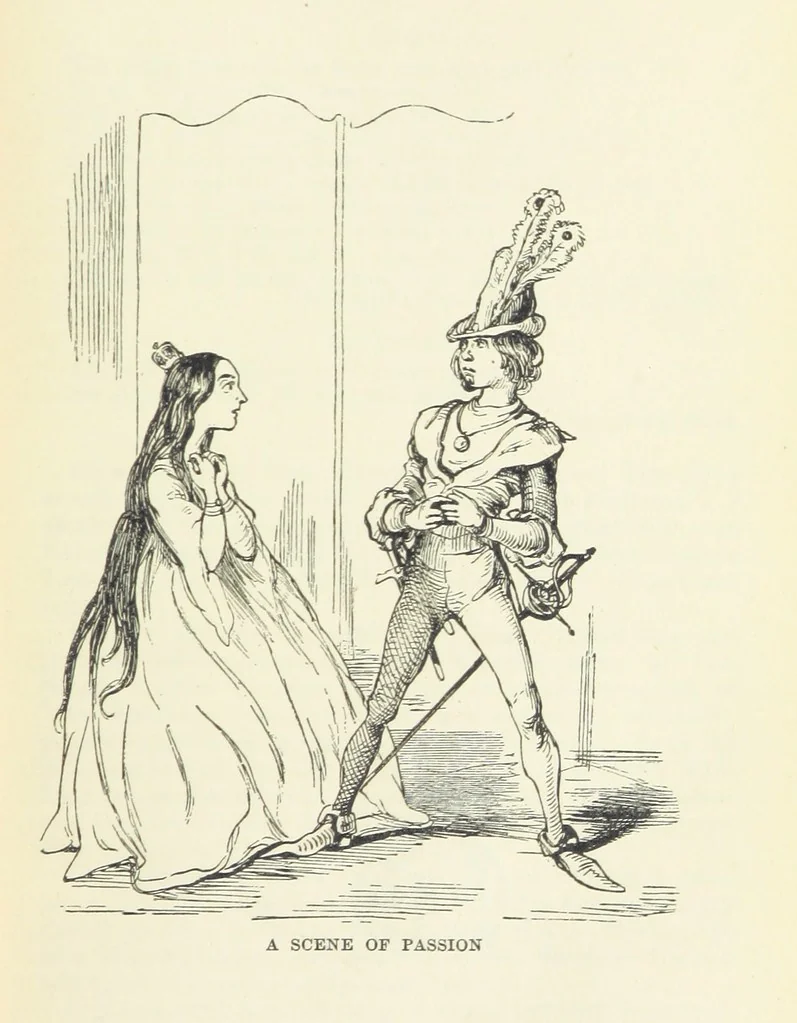 An illustration from The Oxford Thackeray. With illustrations. [Edited with introductions by George Saintsbury, leaf 171