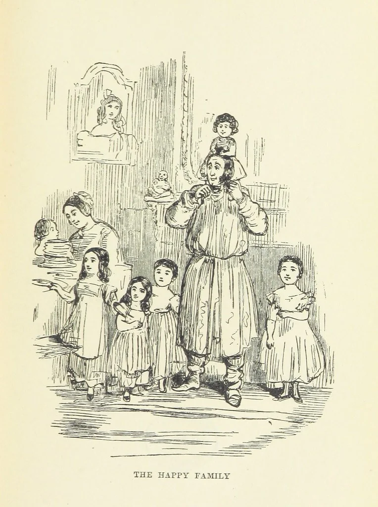 An illustration from The Oxford Thackeray. With illustrations. [Edited with introductions by George Saintsbury, leaf 175