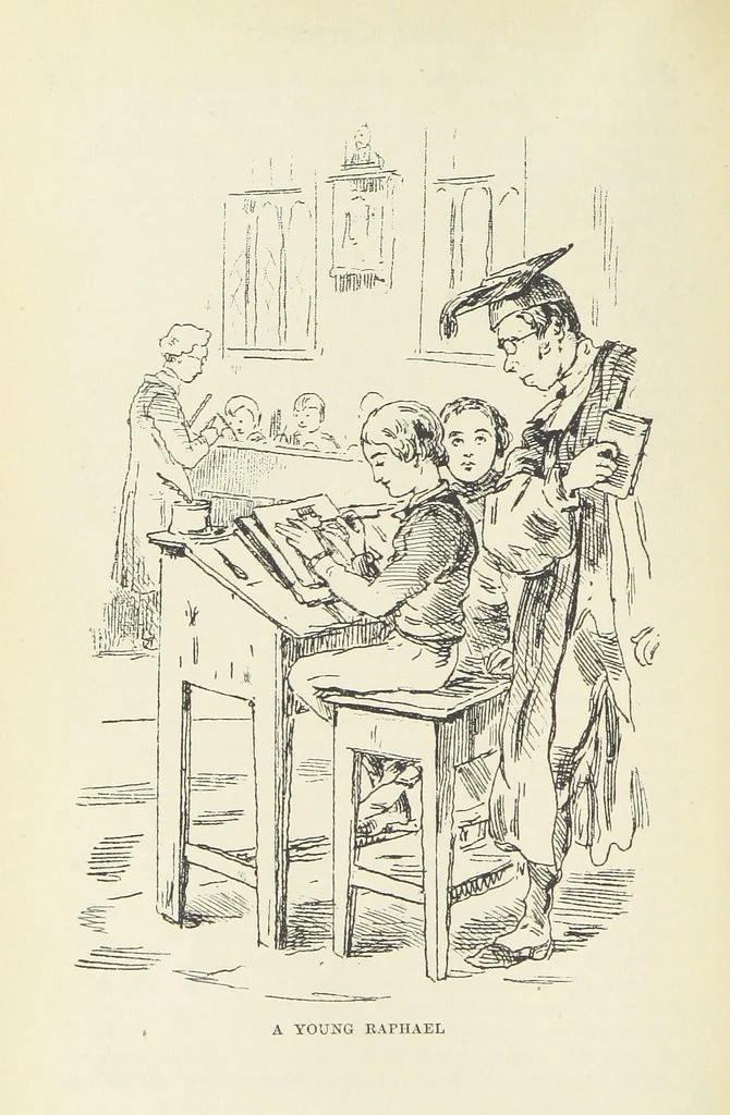 An illustration from The Oxford Thackeray. With illustrations. [Edited with introductions by George Saintsbury, leaf 186