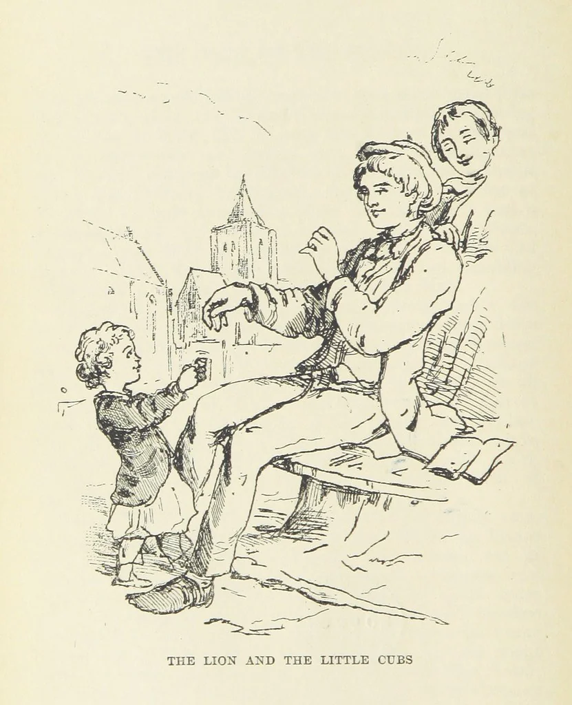 An illustration from The Oxford Thackeray. With illustrations. [Edited with introductions by George Saintsbury, leaf 190